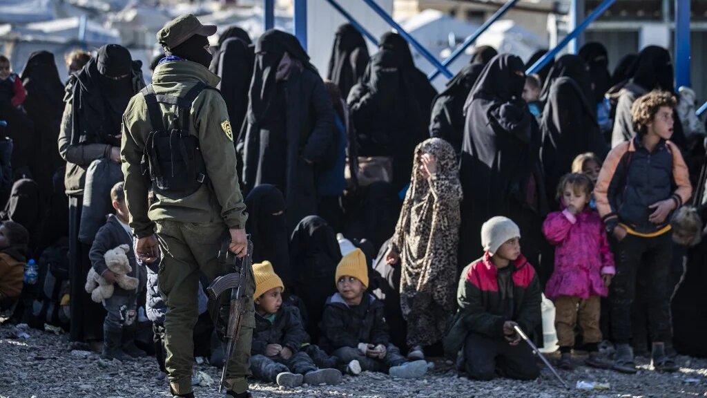 Tens of thousands of women and children have been detained in camps run by the Kurdish-led Syrian Democratic Forces militia in northeast Syria.