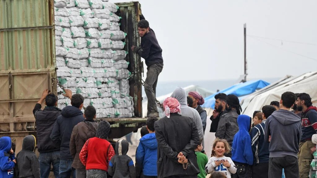 An estimated 9.3 million people live with food insecurity in Syria.