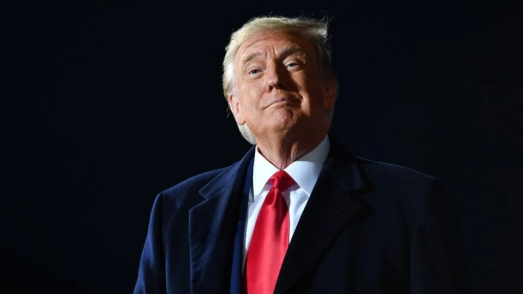 Trump delivered a short speech at the annual UN General Assembly.