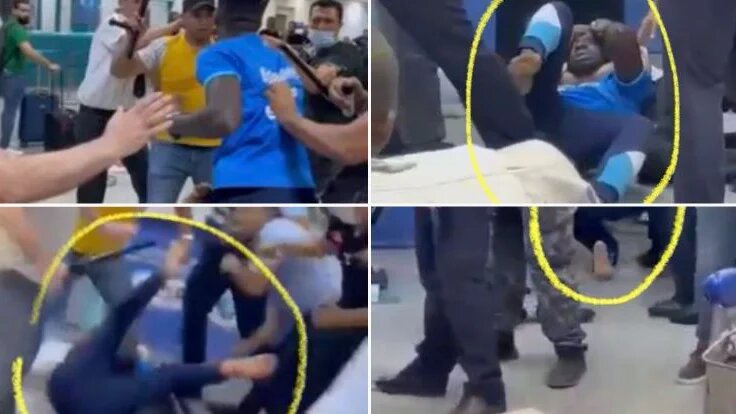 Des témoins évoquent des « scènes très violentes à caractère raciste » (capture d’écran)