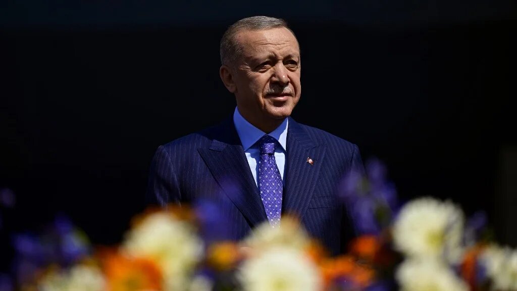 « Istanbul est le joyau, le trésor, la prunelle des yeux de notre nation », a déclaré Recep Tayyip Erdoğan lors d’un meeting dans la ville à sept jours des élections municipales du 31 mars (Yasin Akgul/AFP)