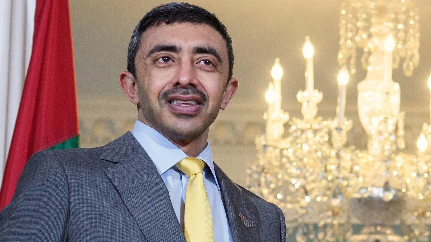The UAE's foreign minister again claimed the deal to normalise relations with Israel was done to halt annexation.