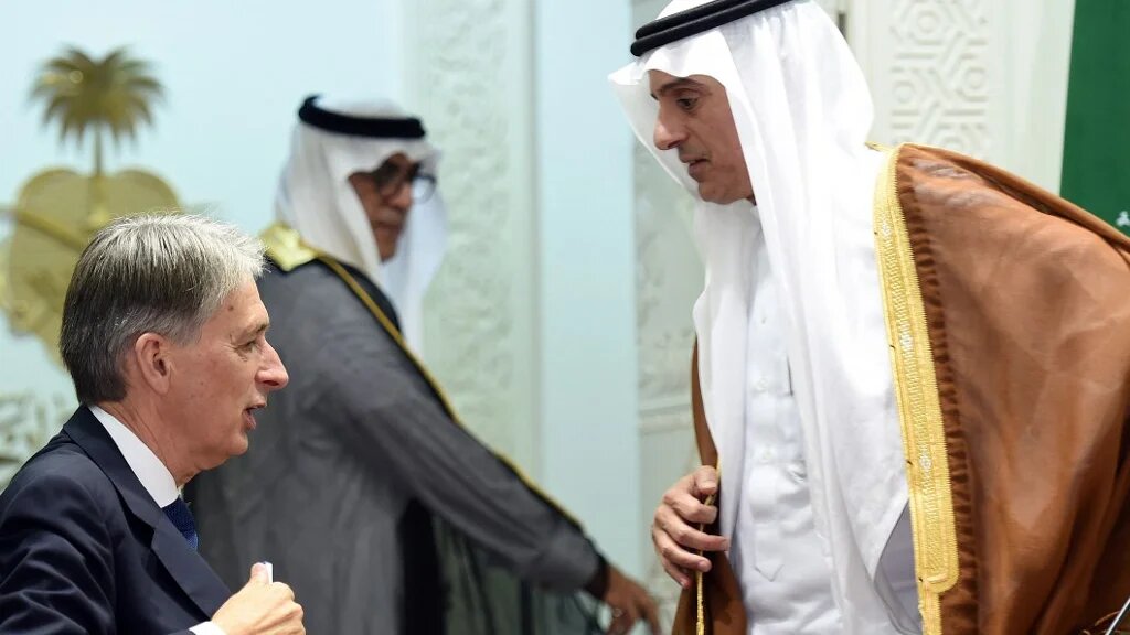 Hammond travelled to Saudi Arabia five times as chancellor between 2017 and 2019.