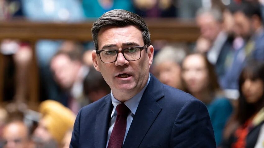 British Prime Minister Andy Burnham speaks in the House of Commons on 9 September 2026 (House of Commons/AFP)