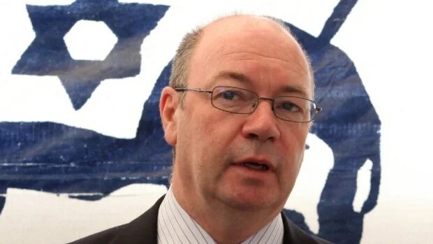 British politician Alistair Burt is pictured in Jerusalem in June 2011 (Gali Tibbon/AFP)