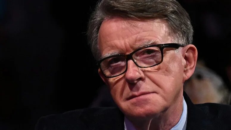 British politician Peter Mandelson attends the annual Labour Party conference in Liverpool on 26 September 2022 (Oli Scarff/AFP)