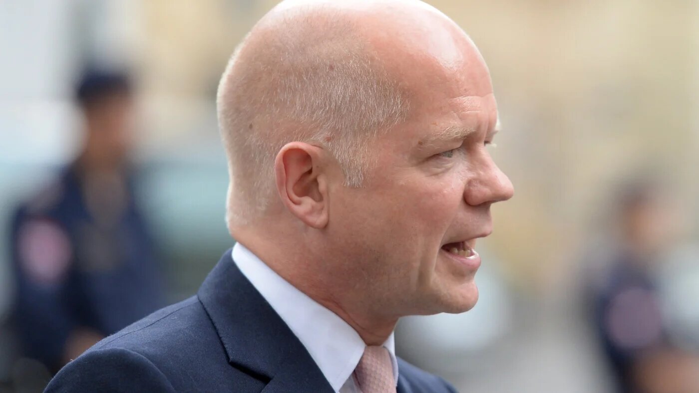 William Hague is the most senior Conservative figure to speak out against moving the embassy (AFP)
