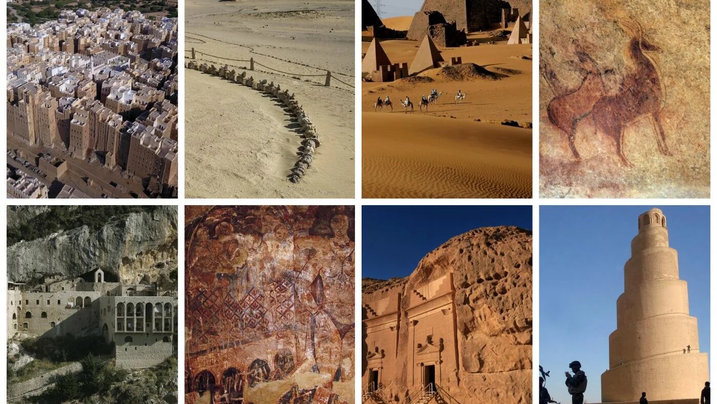 Le Moyen-Orient abrite certaines des cultures historiques les plus célèbres et les plus influentes du monde (AFP/Wikimedia/MEE)