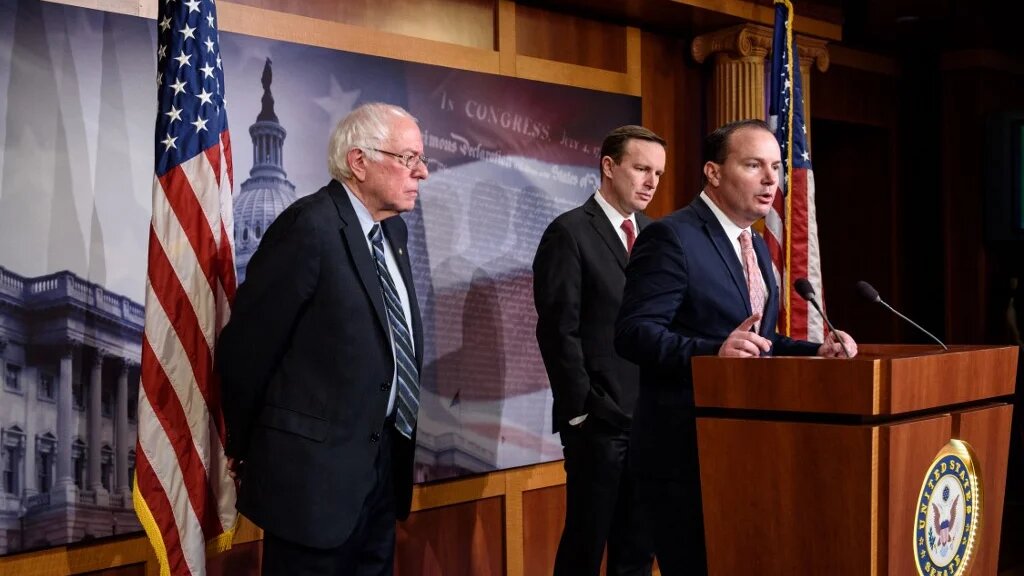 The bill is the latest in a series of efforts by lawmakers to push US presidents to end support for countries involved in conflicts devastating to civilians.
