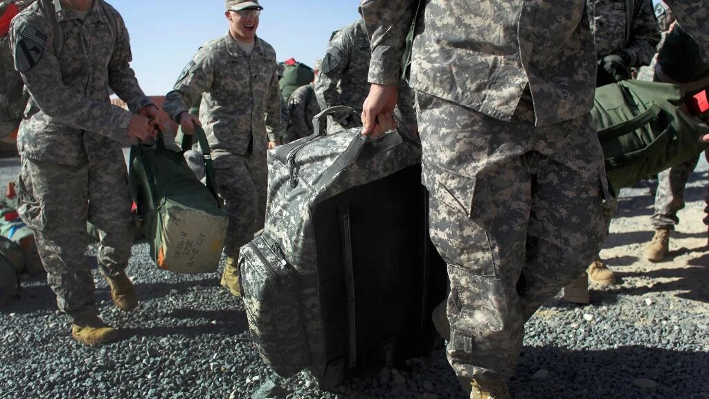 More than 13,000 American soldiers are station in numerous bases across Kuwait.