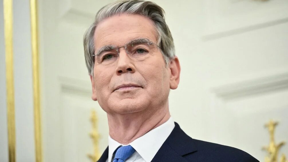 US Treasury Secretary Scott Bessent is pictured in the Oval Office of the White House in Washington, DC, on 6 July 2026 (Mandel Ngan/AFP)
