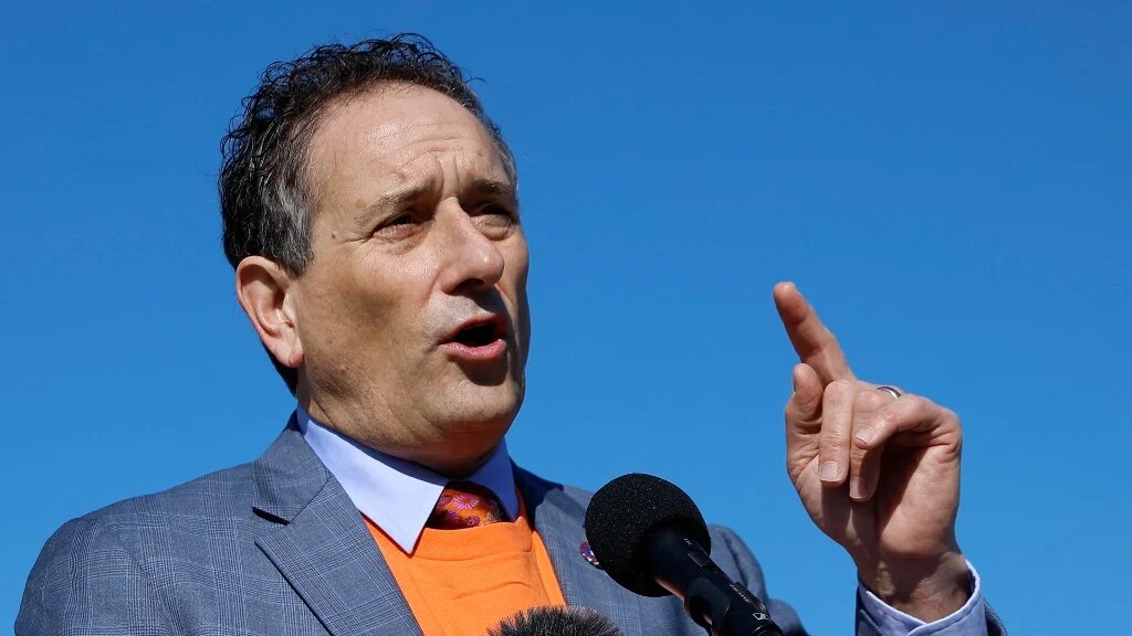 Andy Levin is fighting to represent Michigan's 11th district in Congress, and is facing opposition from another incumbent, Haley Stevens.