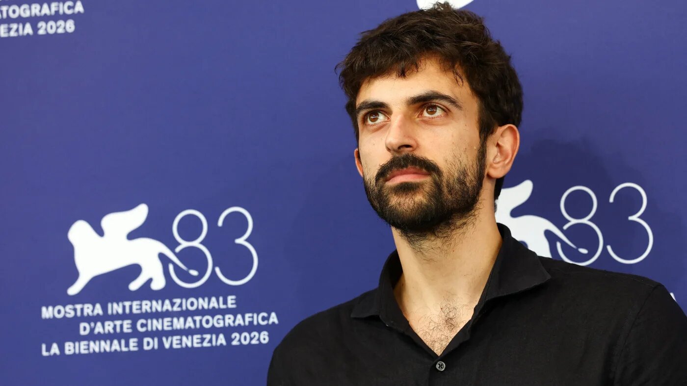 Director Yuval Abraham poses during a photocall for the documentary NAZA in Competition, at the 83rd Venice International Film Festival, in Venice, Italy, 10 September 2026 (Reuters)