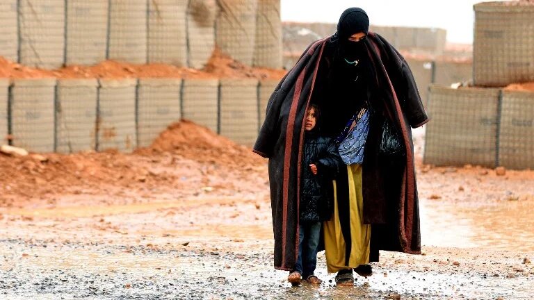 Around 8,000 displaced Syrians live in Rukban (AFP/file photo)