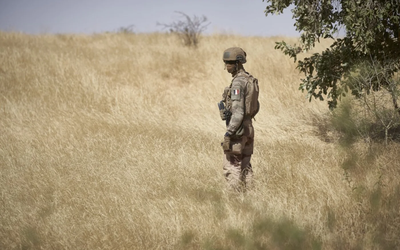 Avec Barkhane, l’objectif de la présence française passait d’une opération militaire ponctuelle à une vaste stratégie de contre-insurrection et de lutte contre l’insécurité (AFP)