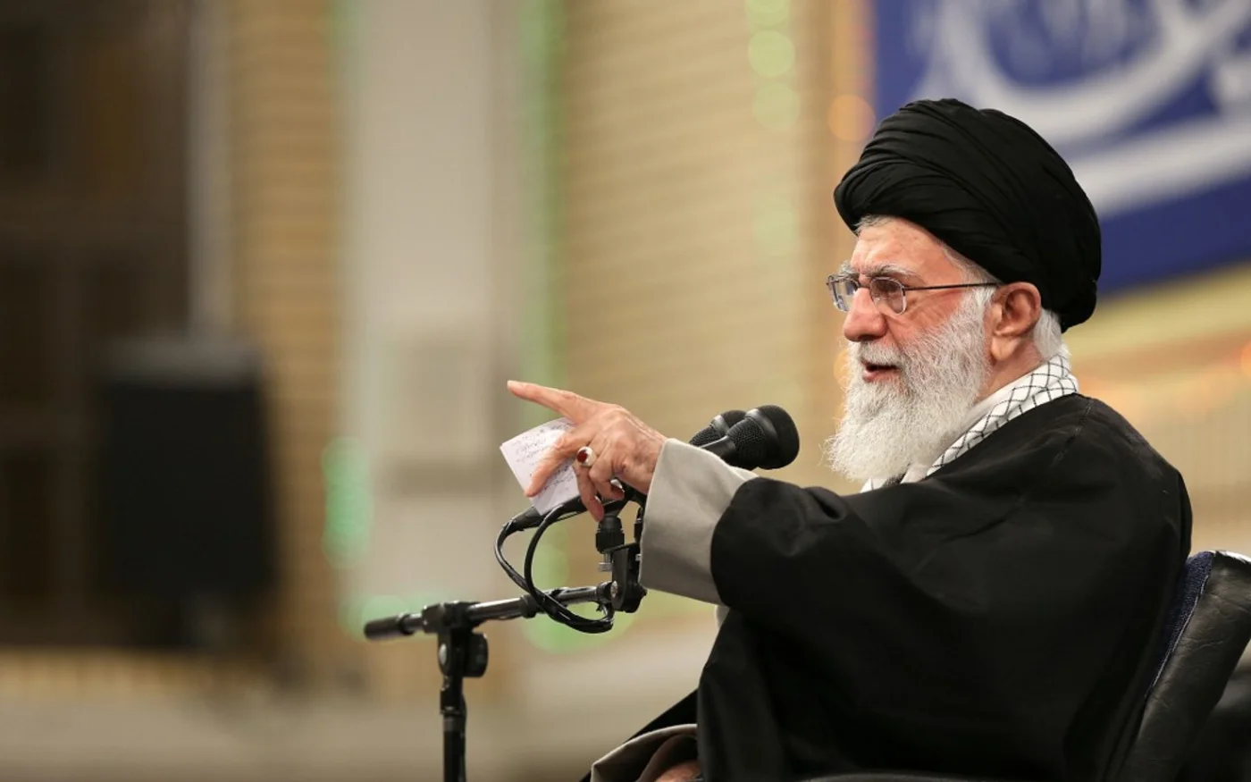 Pour Ali Khamenei, l’Iran est «&nbsp;l’un des pays qui ont le mieux réussi&nbsp;» à contrôler l’épidémie (AFP)