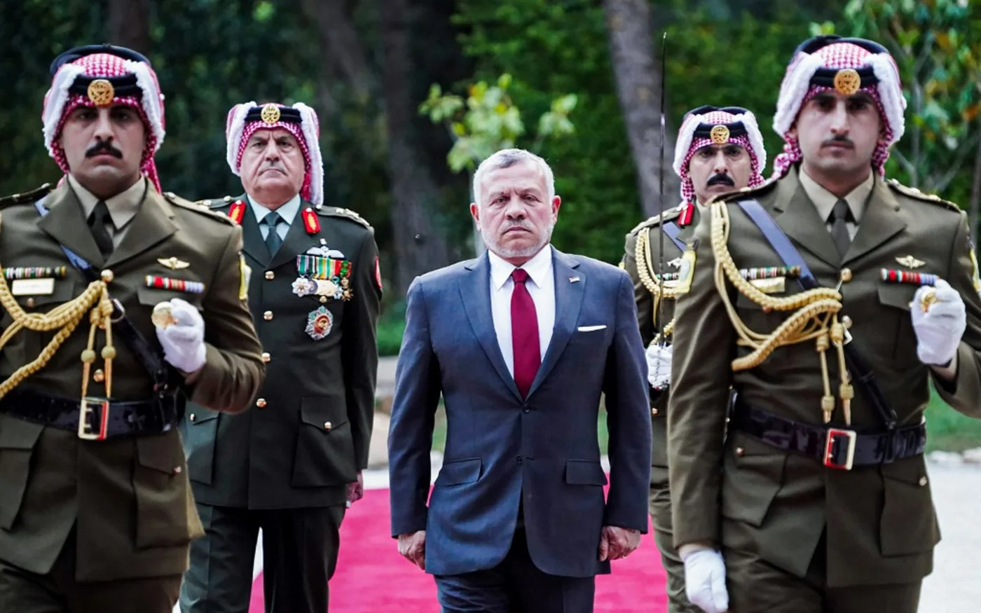 Pour le roi Abdallah II, la Jordanie « sortira plus forte [de la crise] comparé à d’autres pays de la région » (AFP)