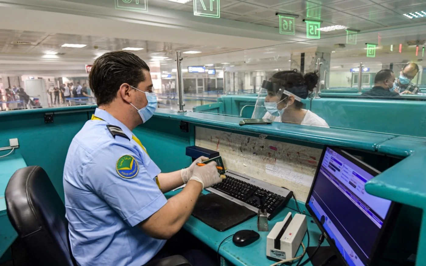 Arrivée d’un vol européen à l’aéroport international Tunis-Carthage, le 27 juin 2020 (AFP)