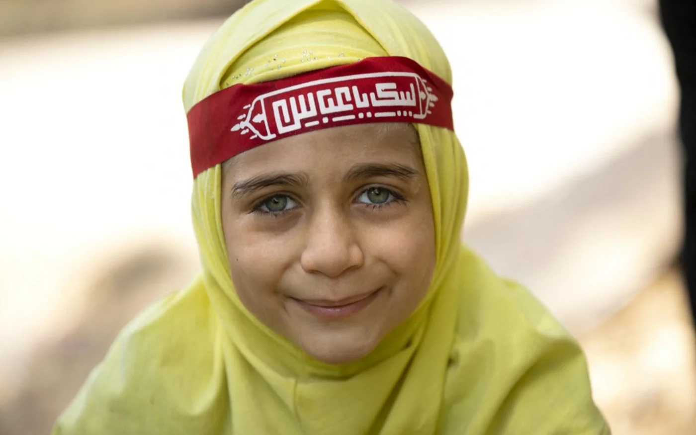 Un enfant en route vers la ville sainte de Kerbala (AFP/Hussein Faleh)