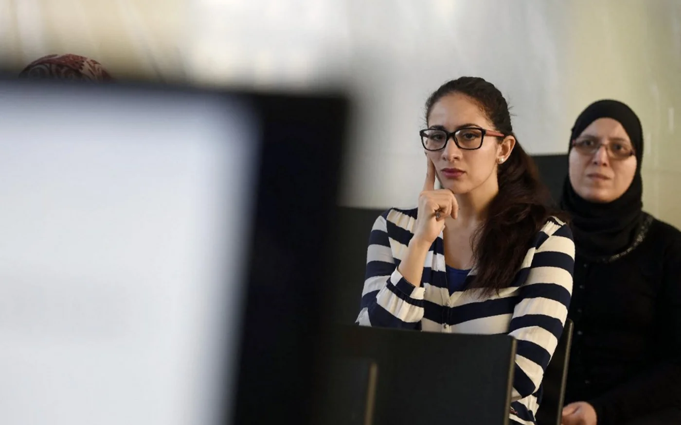 Selon une idée reçue, les universités algériennes seraient mal classées à l’échelle internationale à cause de la faiblesse de l’enseignement de l’anglais (AFP/Farouk Batiche)