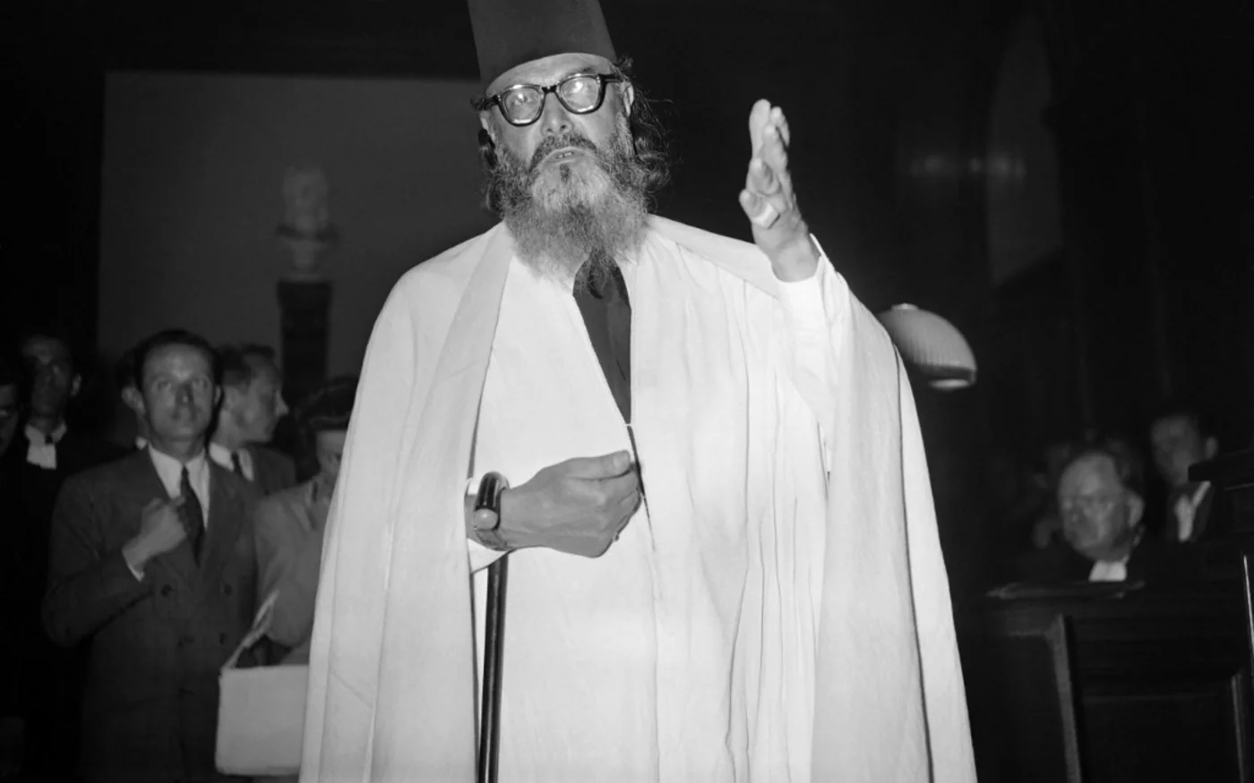 De Messali Hadj, Ben Tobbal disait : « Nous sommes même arrivés à croire que c’était un homme sacré parce qu’il symbolisait notre pensée » (AFP)