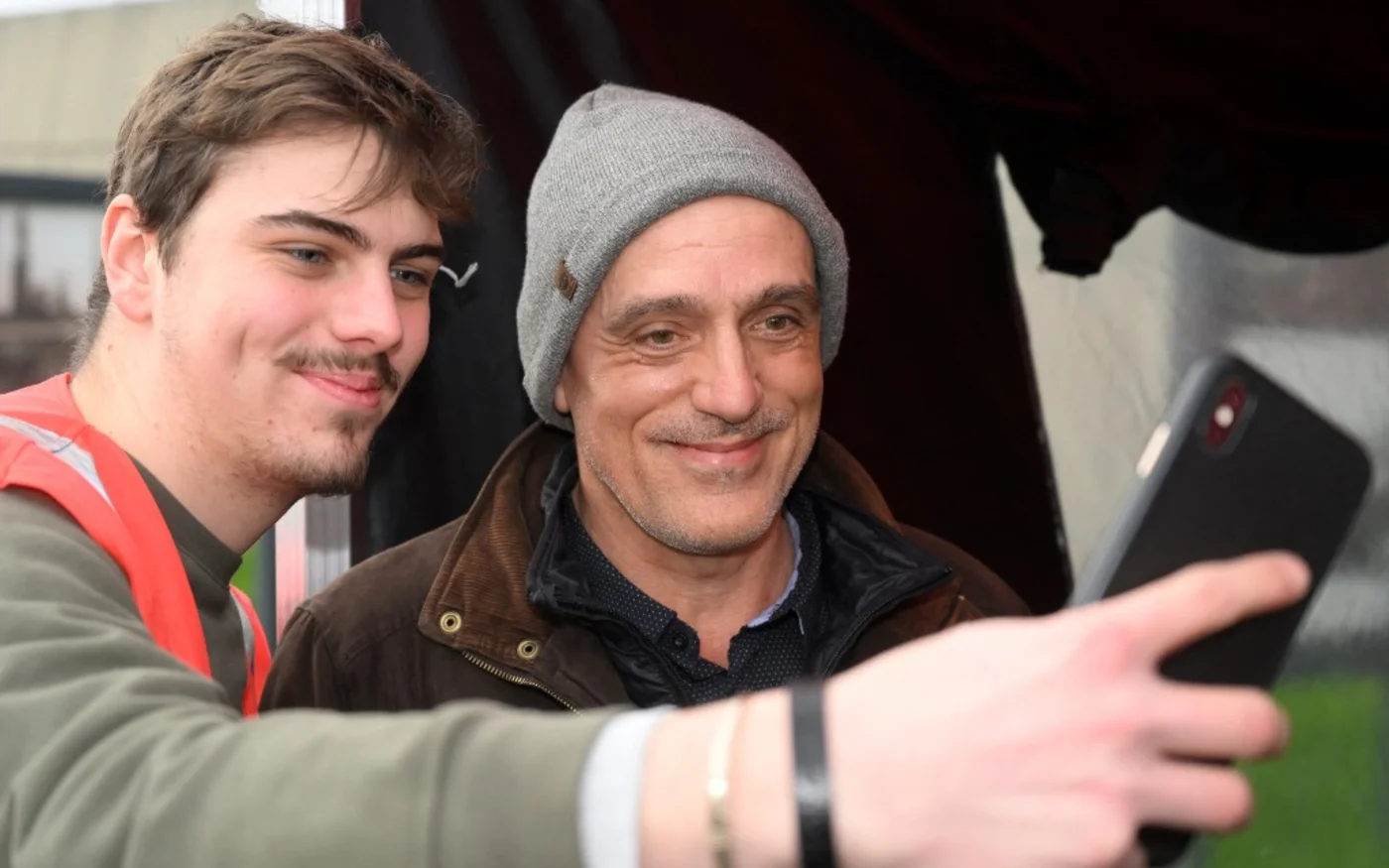 Philippe Poutou, membre du Nouveau parti anticapitaliste (NPA) et candidat à l’élection présidentielle française de 2022 (AFP/Damien Meyer)