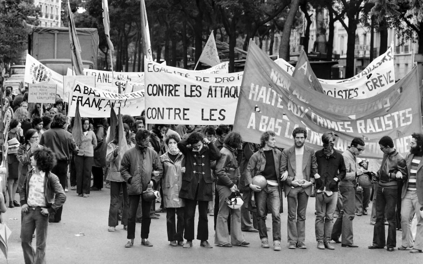« Il faut savoir qu’à cette époque, les étrangers n’avaient pas le droit de se constituer en association » – Hajer Ben Boubaker (AFP)