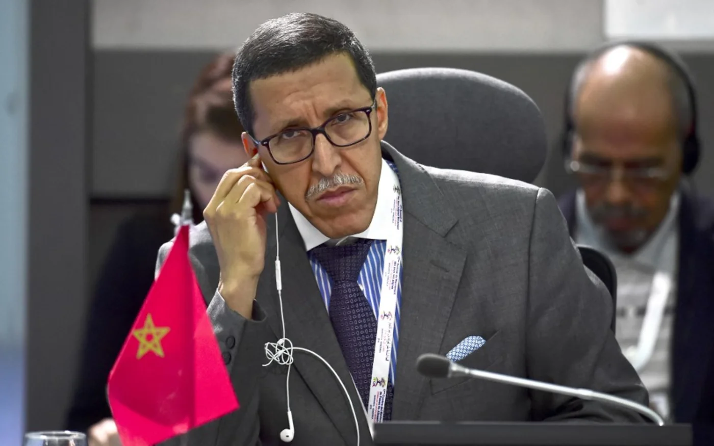 Pour Omar Hilale, représentant marocain aux Nations unies, « l’autodétermination n’est pas un principe à la carte » (AFP/Ronaldo Schemidt)