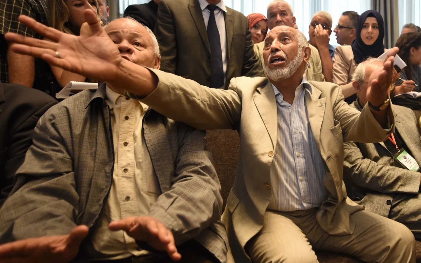 Abdelaziz Belkhadem est resté secrétaire général du FLN de 2005 à 2013 (AFP/Farouk Batiche)