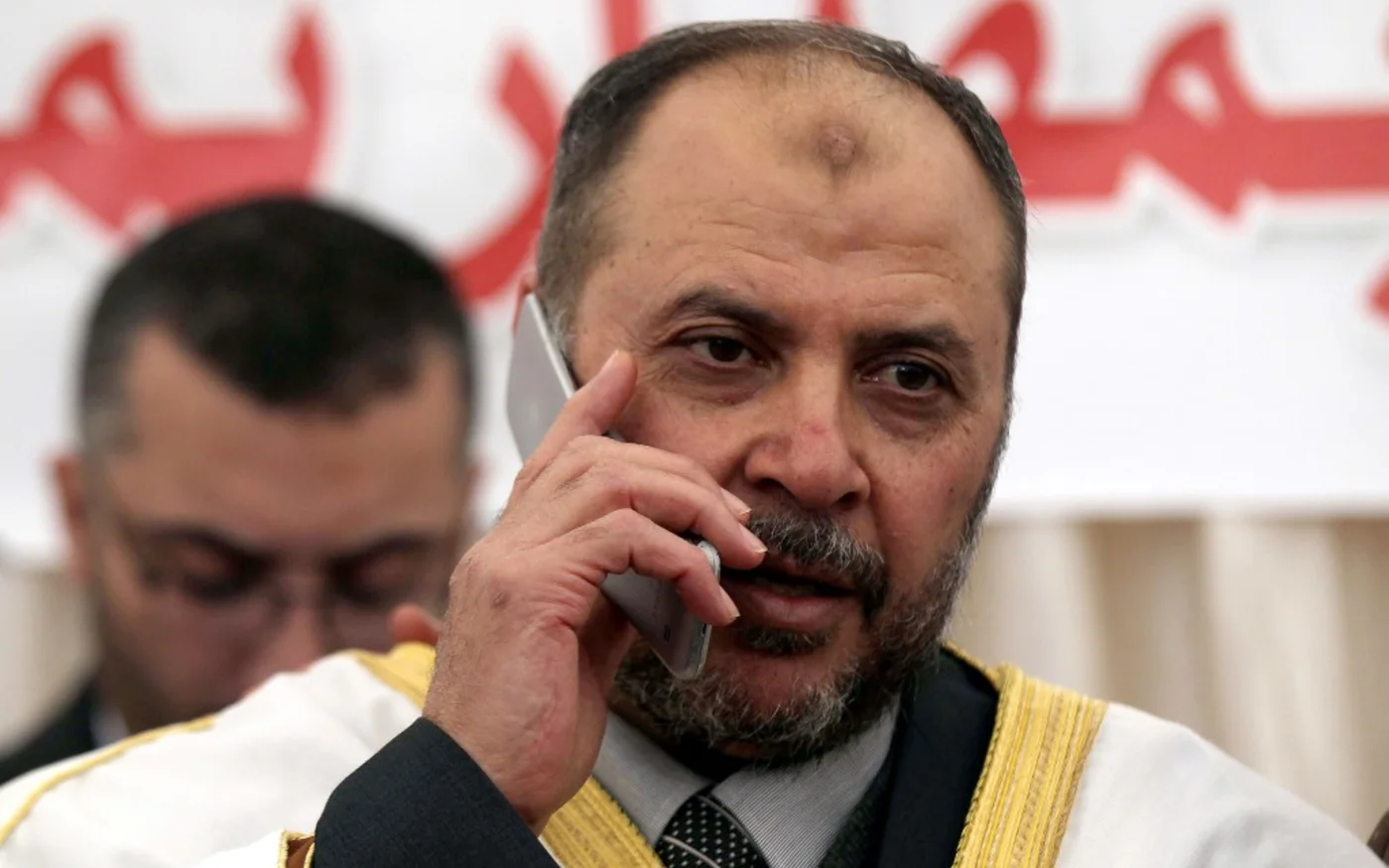 Zaki Bani Irsheid, un des faucons historiques du FAI, considéré comme le numéro deux des Frères musulmans (afp)