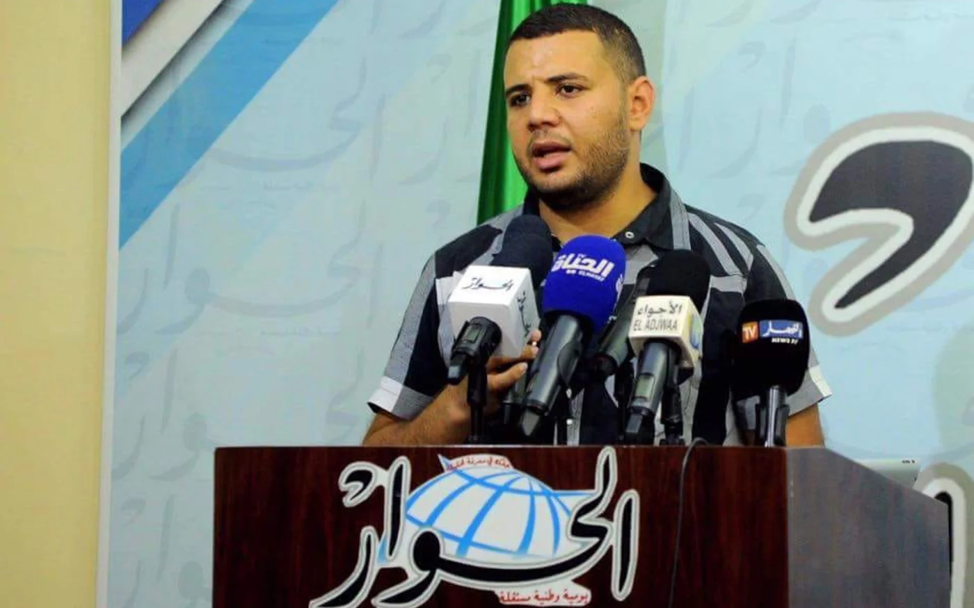 Sofiane Merakchi, journaliste algérien en prison depuis le 26 septembre 2016