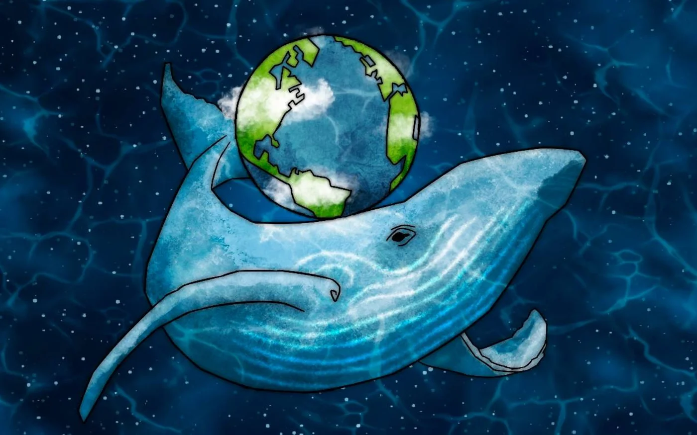 Bahamut pourrait être une combinaison de la créature terrestre biblique appelée Béhémoth et du monstre marin Léviathan (MEE/Mohamad Elaasar)