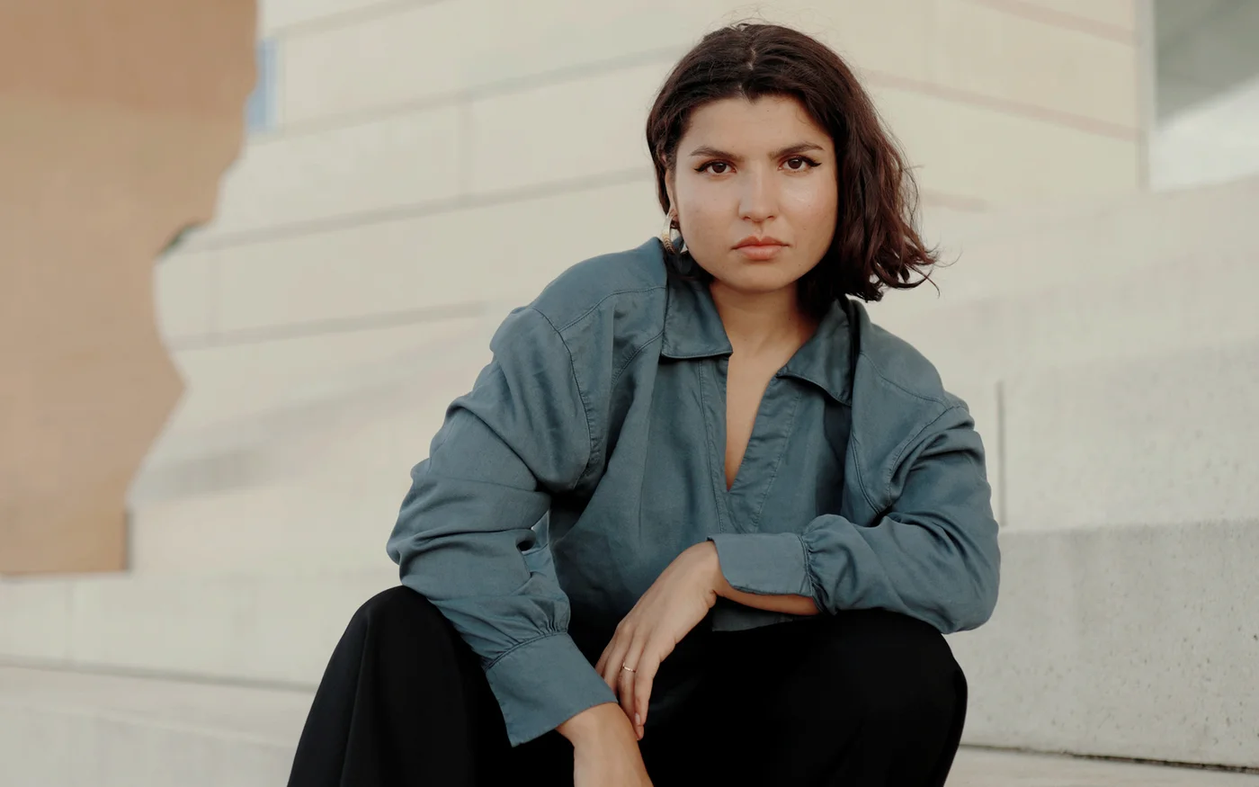 Avec sa marque, la fondatrice de Chez Nous revendique une réappropriation de son héritage (avec l’aimable autorisation de Camélia Barbachi)