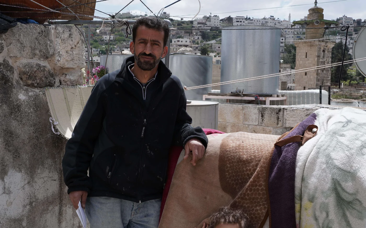 “We were lucky that Izz al-Din was not killed, but who's to say that someone else will not be killed by these bullets?” Nidal al-Batsh asked. (Akram al-Waara)