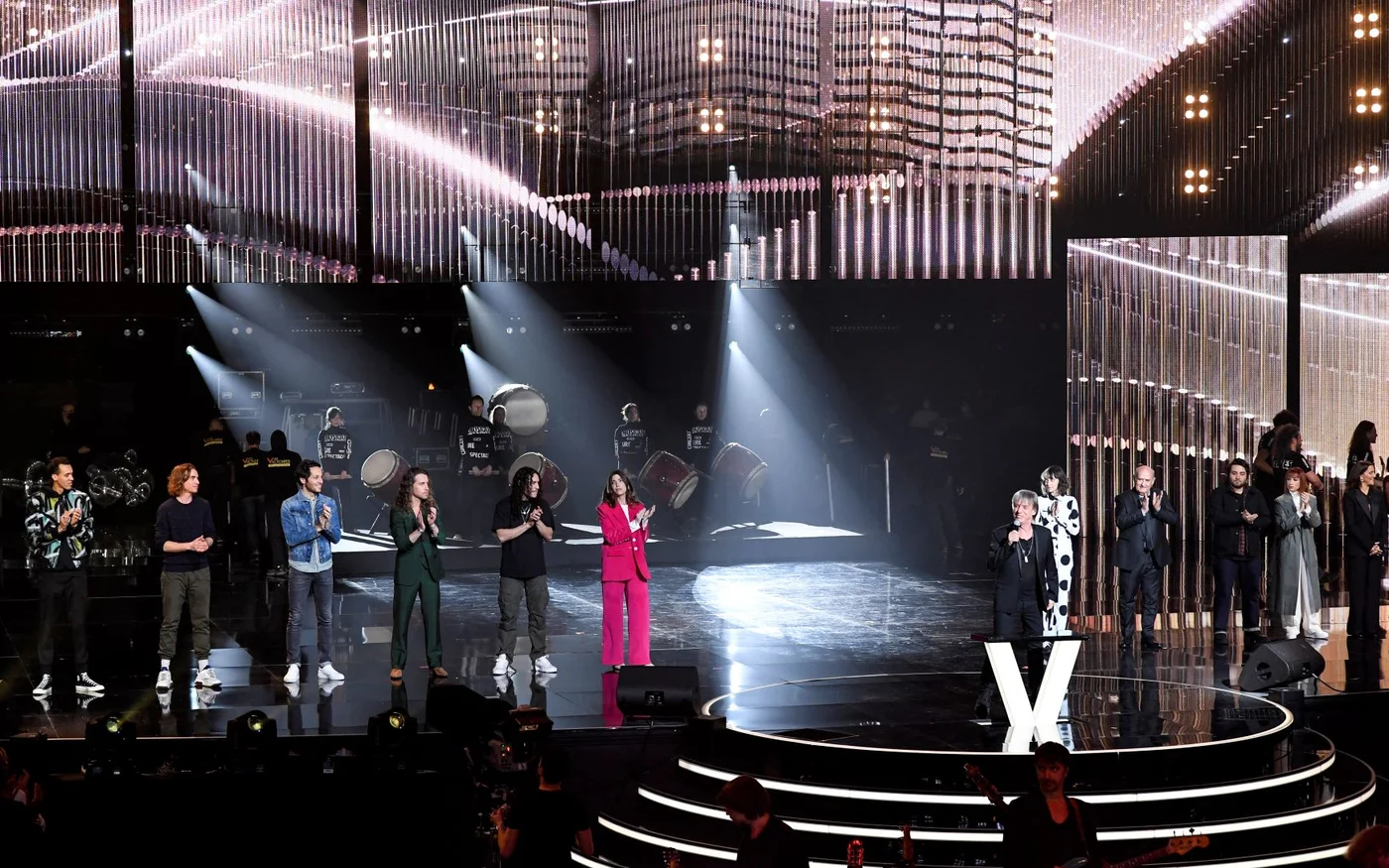 Lors des 36e Victoires de la musique, dont les organisateurs sont accusés de ne pas reconnaître assez les artistes noirs et arabes (AFP/Bertrand Guay)