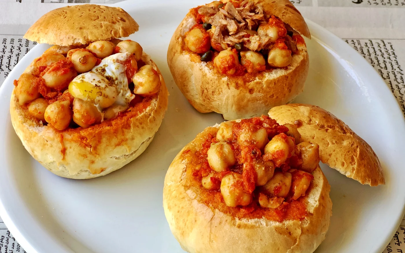 Le lablali bread bowl, version pop food (MEE/Foued Frini)