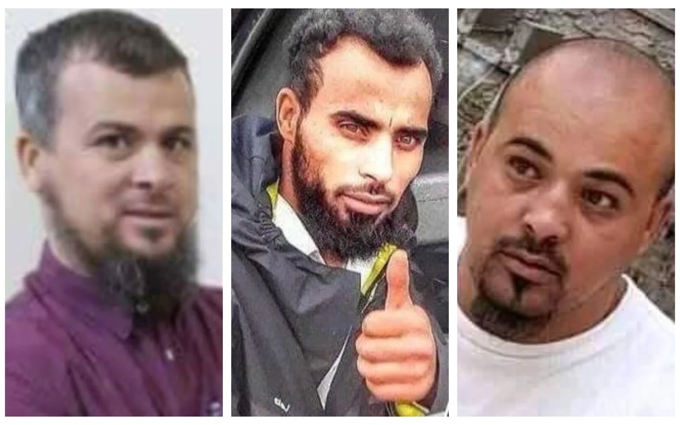 « Les al-Kani ne sont pas des êtres humains, ce sont des sauvages ». Photos de Mohammed, Mohsen et Abdul-Rahim al-Kani (réseaux sociaux)