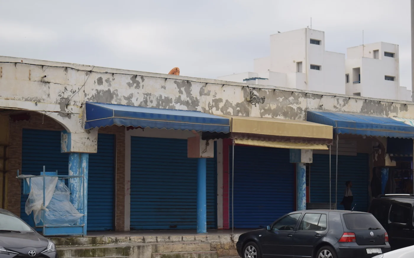 Le marché d’El Massira regorgeait autrefois de produits espagnols à bas prix (MEE/Salaheddine Lemaizi)