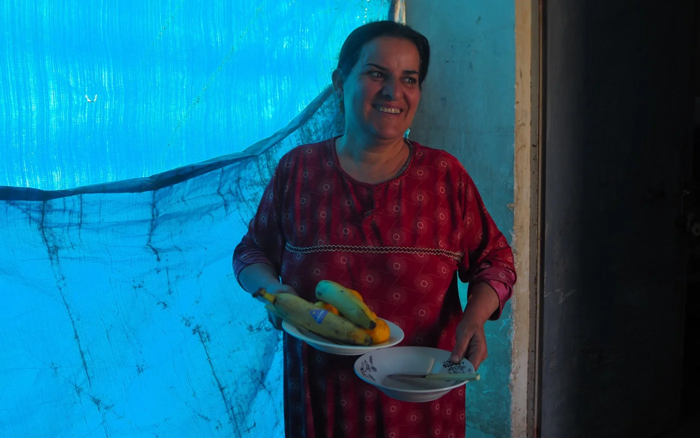 « Lorsque l’EI est arrivé ici et a commencé à massacrer des gens, cela nous a rappelé le génocide arménien », confie Mariam al-Saigh (MEE/Tom Westcott) 