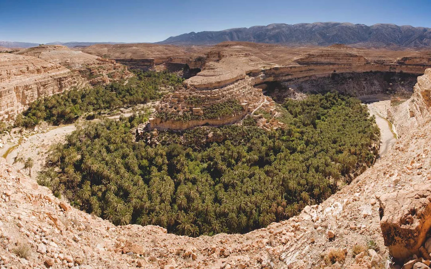 Le site de Ghoufi dans les Aurès (Kays Djilali, avec l’aimable autorisation des éditions Chihab)