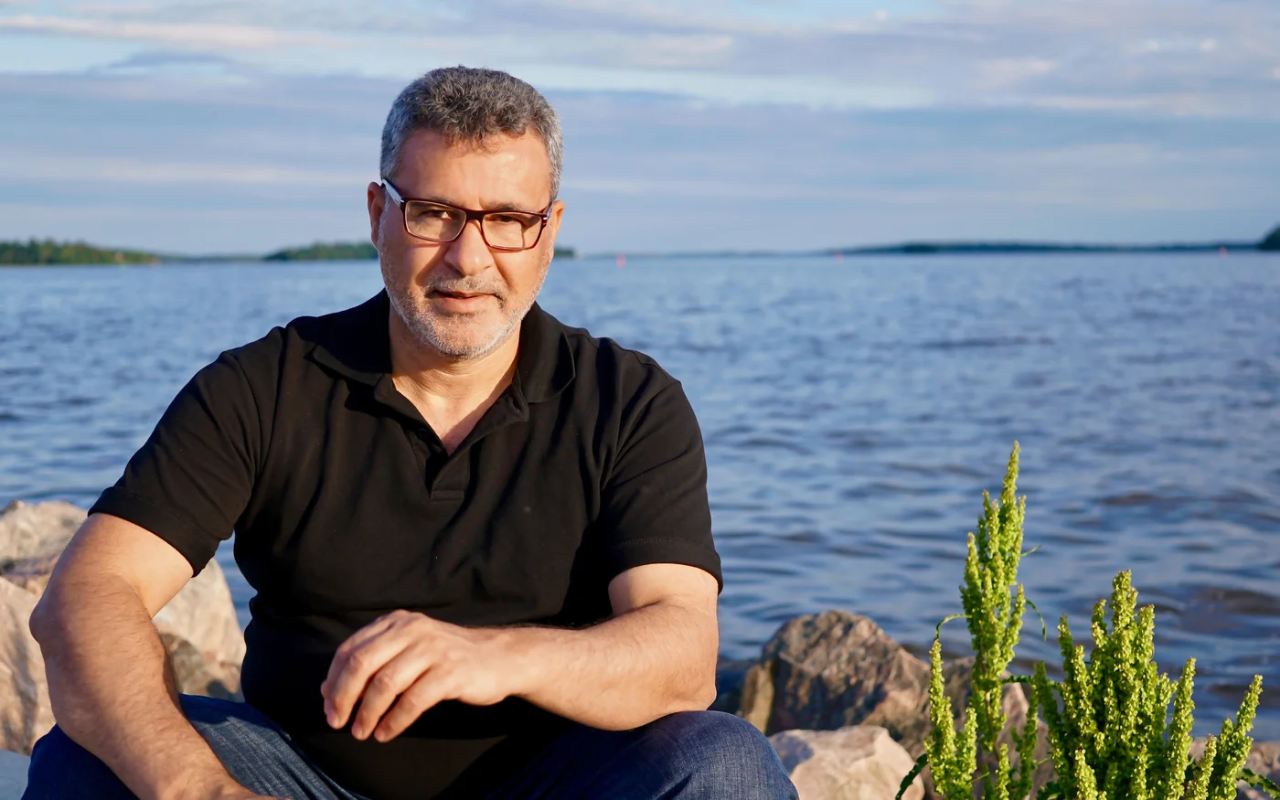 Salah al-Ejaili continue de travailler comme journaliste en Suède tout en cherchant à obtenir justice pour lui et pour les autres victimes de la torture à Abou Ghraib (document non daté fourni par l’auteur)