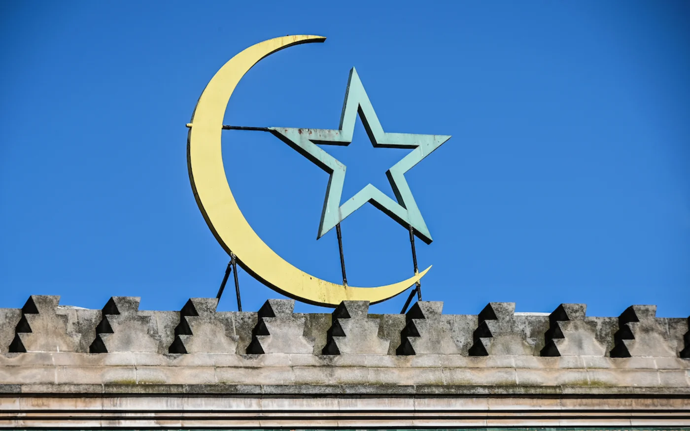 La Grande Mosquée de Paris, le 20 avril 2020 (AFP)