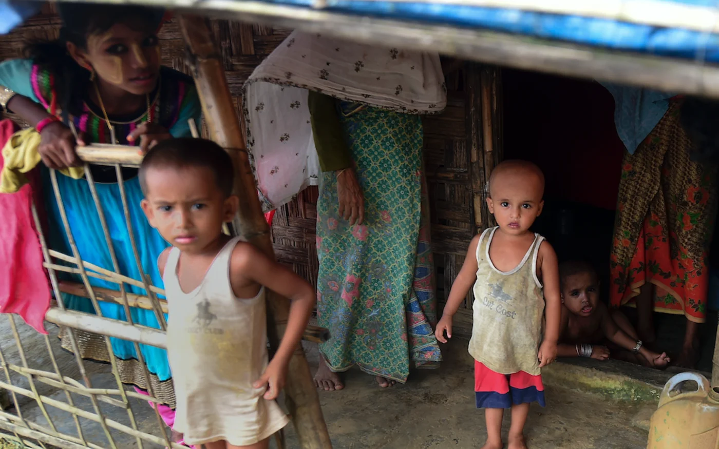 «&nbsp;Nous sommes très inquiets car les camps rohingyas sont densément peuplés », a affirmé Mahbubur Rahman (AFP)