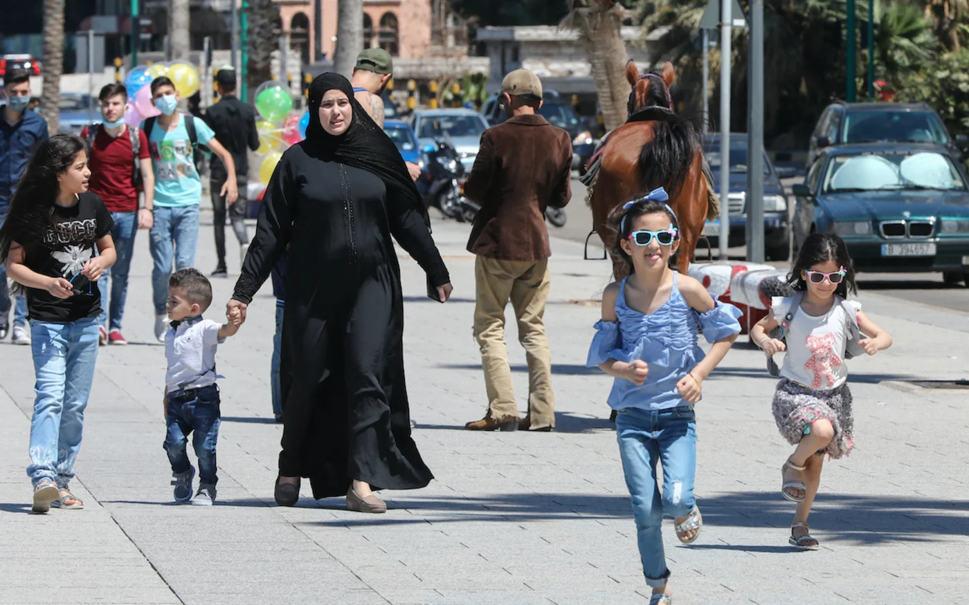 La corniche de Beyrouth, le 25 mai 2020 (AFP)