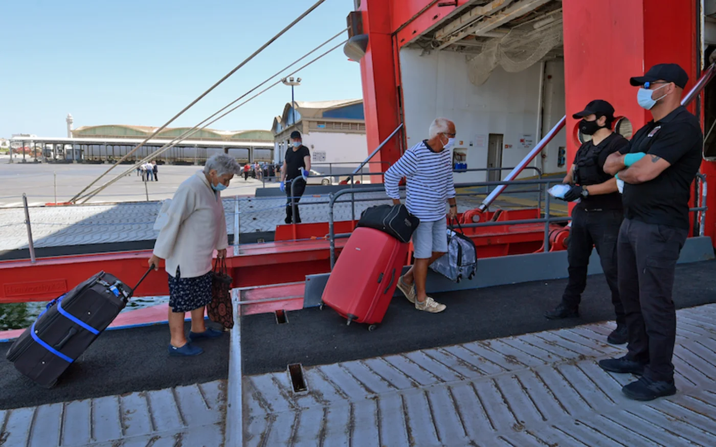 Le port de la Goulette, Tunis, le 4 juin 2020 (AFP)