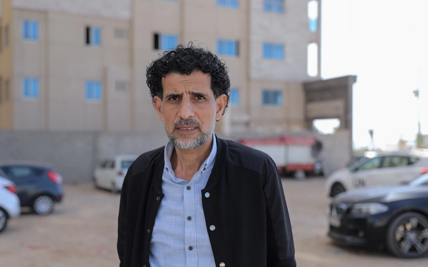 Shukri al-Qolaq confie que le moment le plus effrayant était d’imaginer que le pire était encore à venir (MEE/Mohammed al-Hajjar)