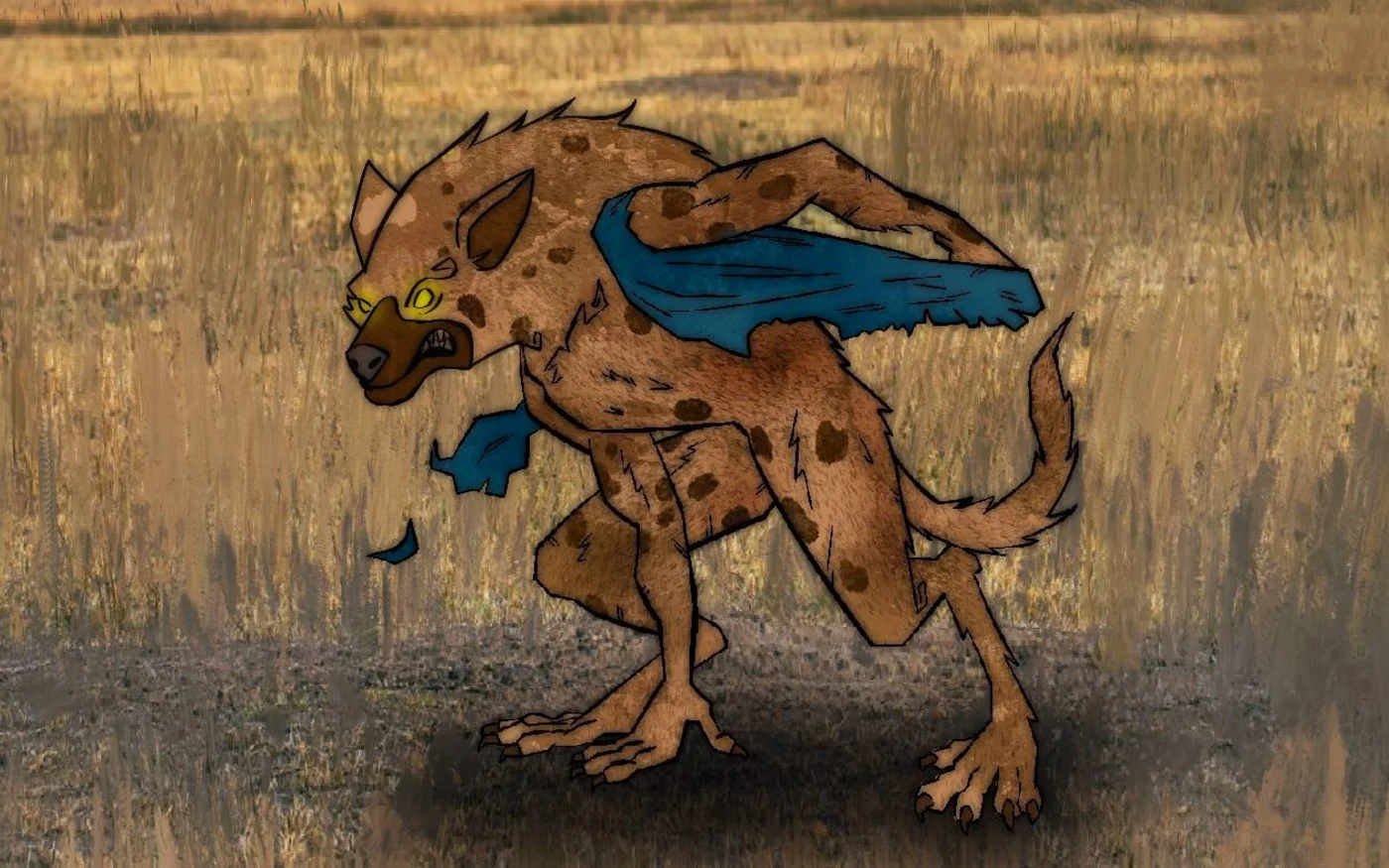 Les hyènes-garous exerceraient des métiers humains, comme celui de forgeron (MEE/Mohamad Elaasar)