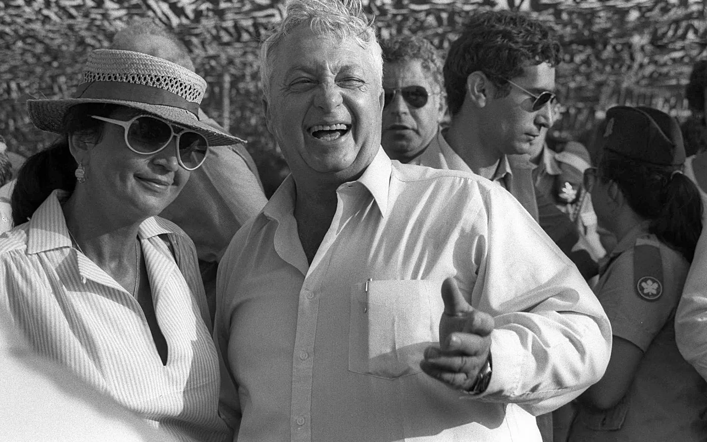 « En écrivant sur les femmes dans la vie de Sharon, j’ai puisé aussi dans mon expérience de femme palestinienne »  — Yara El-Ghadban (AFP)