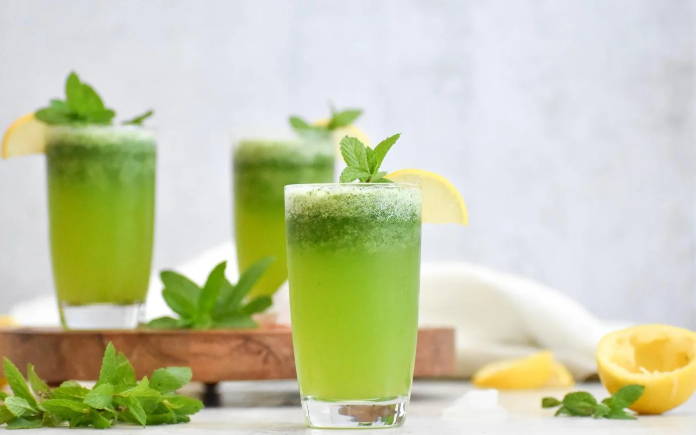 Citronnade à la menthe