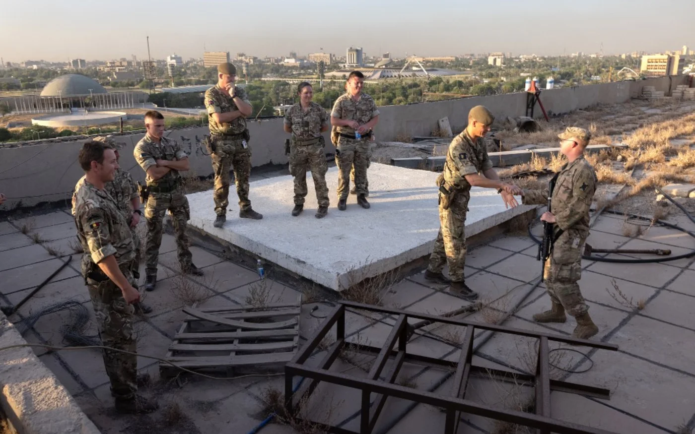 Les États-Unis maintiennent actuellement 2 500 militaires en Irak (AFP)